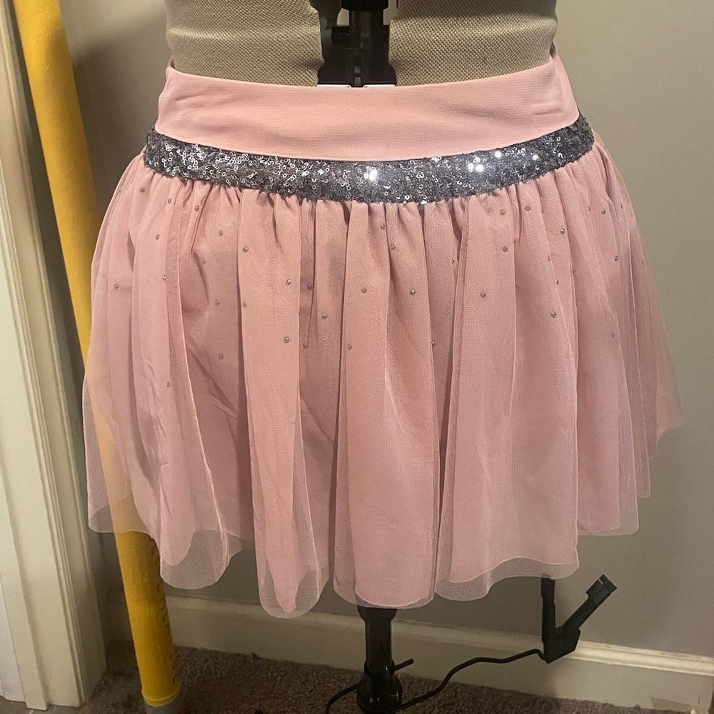 Vera Wang Princess Flounce Mini Skirt